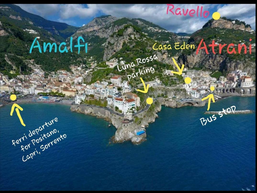 Casa Eden Villa Atrani Bagian luar foto